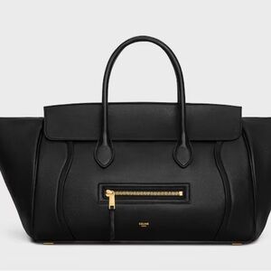 Celine 
MEDIUM NEW LUGGAGE IN SUPPLE SHINY LAMBSKIN BNIB his/hers